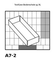 raaco Assortimentskoffer-inzet (l x b x h) 220 x 160 x 47 mm Aantal vakken: 2 Inhoud 1 stuk(s) - thumbnail