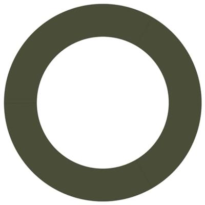 VidaXL Geschikt voor platte boomring olijfgroen ø60 / 90 cm staal VidaXL Geschikt voor platte boomring olijfgroen ø60 / 90 cm staal