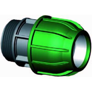 Koppeling met buitendraad - buiskoppeling - 32 mm x 1 1/4"