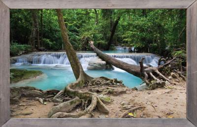 lijst ht waterval bos 140x90cm Tuindoek Customize-it - Customize it