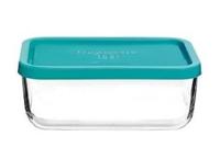 Bormioli Rocco Vershoudbakje Frigoverre - Glas - Blauw 21 x 13 x 8 cm / 1.4 liter - thumbnail