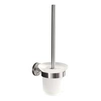 Wiesbaden toiletborstelhouder met borstel RVS 304 - thumbnail
