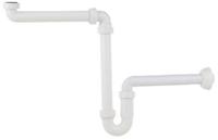 Kirchhoff Polypropyleen ruimtebesparende sifon voor wastafel, 1 1/4" x 32 mm - 98833518 - thumbnail