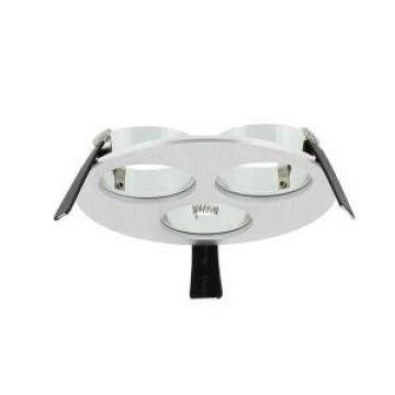 Luzern LED armatuur 3 voudig aluminium 876522