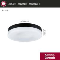 Paulmann 96778 Amalie LED-plafondlamp LED 16 W Zwart (mat) - thumbnail