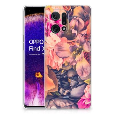 OPPO Find X5 | TPU Case | Bosje Bloemen