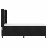 Boxspring bed met hoofdeinde Zwart 80 x 200 cm Fluweel - thumbnail