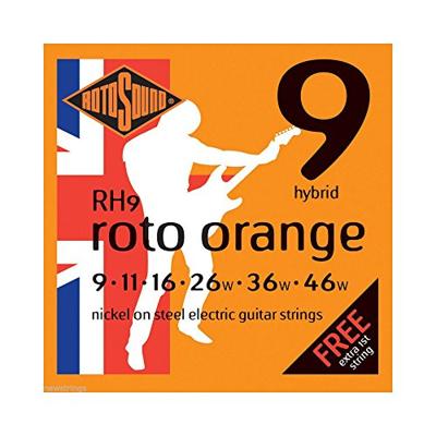Rotosound RH9 Roto Orange set elektrische gitaarsnaren 009 - 046