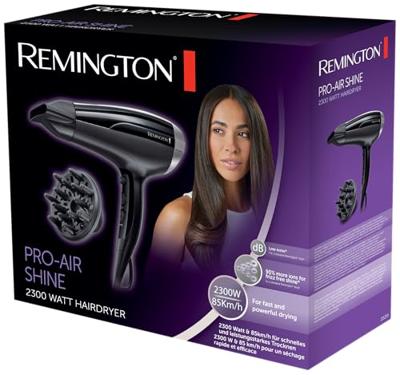 Remington D5215 Pro Air Shine Haardroger Zwart - thumbnail