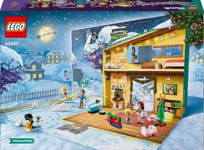 LEGO Friends 42637 Adventskalender 2024 Geschenke für Weihnachten Enthält 5 Charaktere