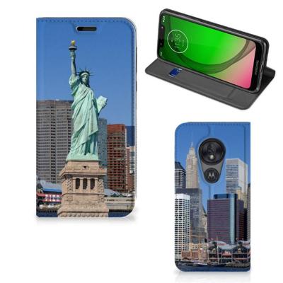 Motorola Moto G7 Play | Book Cover | Vrijheidsbeeld Motorola Moto G7 Play | Book Cover | Vrijheidsbeeld