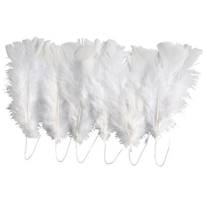 Creativ Company Veren, l: 11-17 cm, wit, 18 bol/ 1 doos