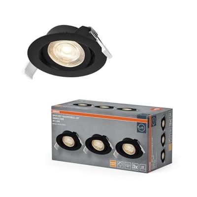 OSRAM HOMELIGHTING 4099854595868 Plafondspot, LED-plafondspot Zwart
