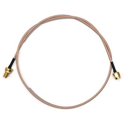 Mueller Electric BU-4150031024 Coaxkabel SMA-bus SMA-stekker 0.6 m Transparant 1 stuk(s)