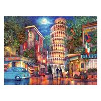 Ravensburger legpuzzel avond in pisa, 500st. - thumbnail