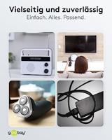 goobay Eurostekker > C7 kabel - thumbnail
