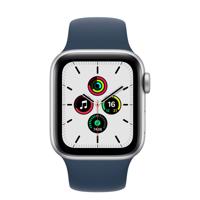 Refurbished Apple Watch SE 2020 GPS 40mm Zilver Gebruikt - thumbnail