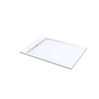 Douchebak Best Design Decent 120x90x3.5 cm Solid Surface Mat Wit - thumbnail