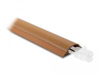 Delock 20731 Kabelgoot PVC Bruin (l x b x h) 1 m x 50 mm x 13 mm 1 stuk(s) - thumbnail
