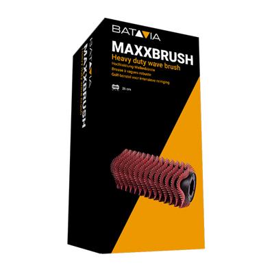 Maxxbrush rode heavy duty nylonmetaal borstel batavia