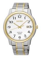 Horlogeband Seiko SGEH68P1 / 7N42-0GE0 / M0E0821C0 Staal Bi-Color 20mm - thumbnail