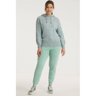 Simply Be gemêleerde gebreide trui blauw Simply Be gemêleerde gebreide trui blauw