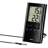 Hama Lcd-thermometer T-350 Zwart - thumbnail