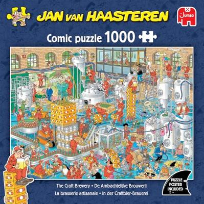 Jumbo Jan van haasteren legpuzzel - de ambachtelijke brouwerij, 1000st.