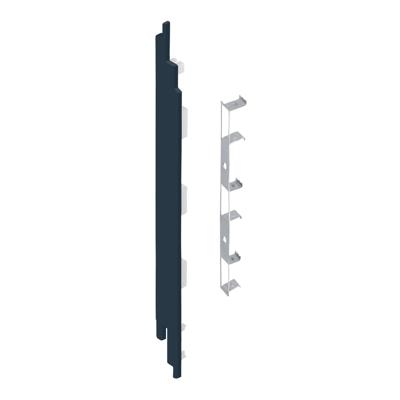 Keralit Eindkap links Staalblauw (2884) (Sponningdeel 190)