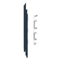 Keralit Eindkap links Staalblauw (2884) (Sponningdeel 190) - thumbnail