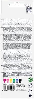 Faber Castell Duo aquarelmarker Goldfaber - etui 6 stuks Graffiti