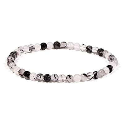 Edelsteen Armband Toermalijnkwarts Grijs Edelsteen Armband Toermalijnkwarts Grijs
