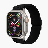 Vonmählen Classic Nylon Loop For Apple Watch 44 - 45 - 46 - 49mm One Size Black - thumbnail