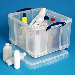 Really Useful Box opbergdoos 42 liter, transparant Really Useful Box opbergdoos 42 liter, transparant