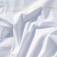 Dommelin Dommelin Dekbedovertrek Cortina Percal 200TC Wit-Ecru 240x200/220 cm - thumbnail