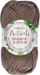 Stylecraft Naturals Organic Cotton 7190 Coffee Bean - Haakgaren / Breigaren