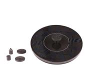 Vijverfontein Solar Zwart Ø16cm - thumbnail