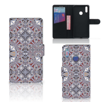 Huawei Y7 (2019) | Bookcase | Flower Tiles - thumbnail