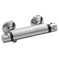 Xellanz Universele thermostatische douchemengkraan 12cm chroom 23.3604 - thumbnail