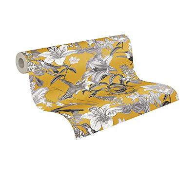 Architects Paper Jungle Chic geel behang | 377013 - thumbnail