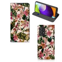Samsung Galaxy A52 Smart Cover Flowers - thumbnail