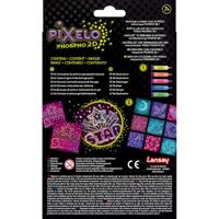 Navulling - LANSAY - Pixelo Phospho 2D - 10 fosforescerende illustraties om te maken en in het donker te laten oplichten, vanaf 7 jaar - thumbnail