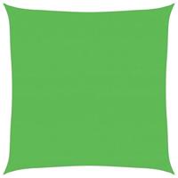 VidaXL Zonnezeil 160 g/m² 4x4 m hdpe lichtgroen - thumbnail