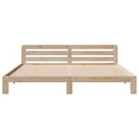 Bedframe zonder matras massief grenenhout 180x200 cm - thumbnail