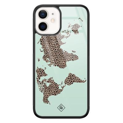 iPhone 12 mini glazen hardcase - Wild world