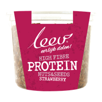 Leev Cup Protein Nuts & Seeds Strawberry - thumbnail