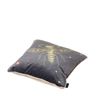 Madison sierkussen Velvet insect 45 x 45 cm polykatoen