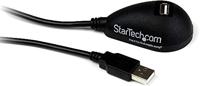 USB-kabel Startech USB3SEXT5DKB Zwart - thumbnail