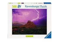 Ravensburger Legpuzzel pinke gewitterstimmung, 500st. - thumbnail