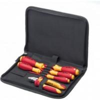 Wiha gereedschapset elektricien gereedschapsset (rood/geel, 6-delig in gereedschapetui) - thumbnail
